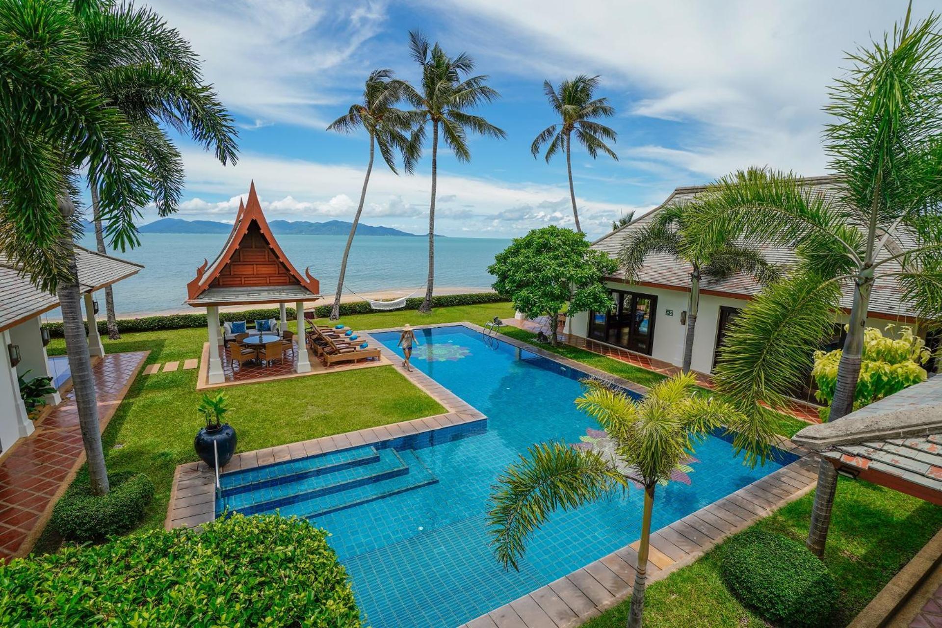 Miskawaan Beachfront Villas Маенам Экстерьер фото