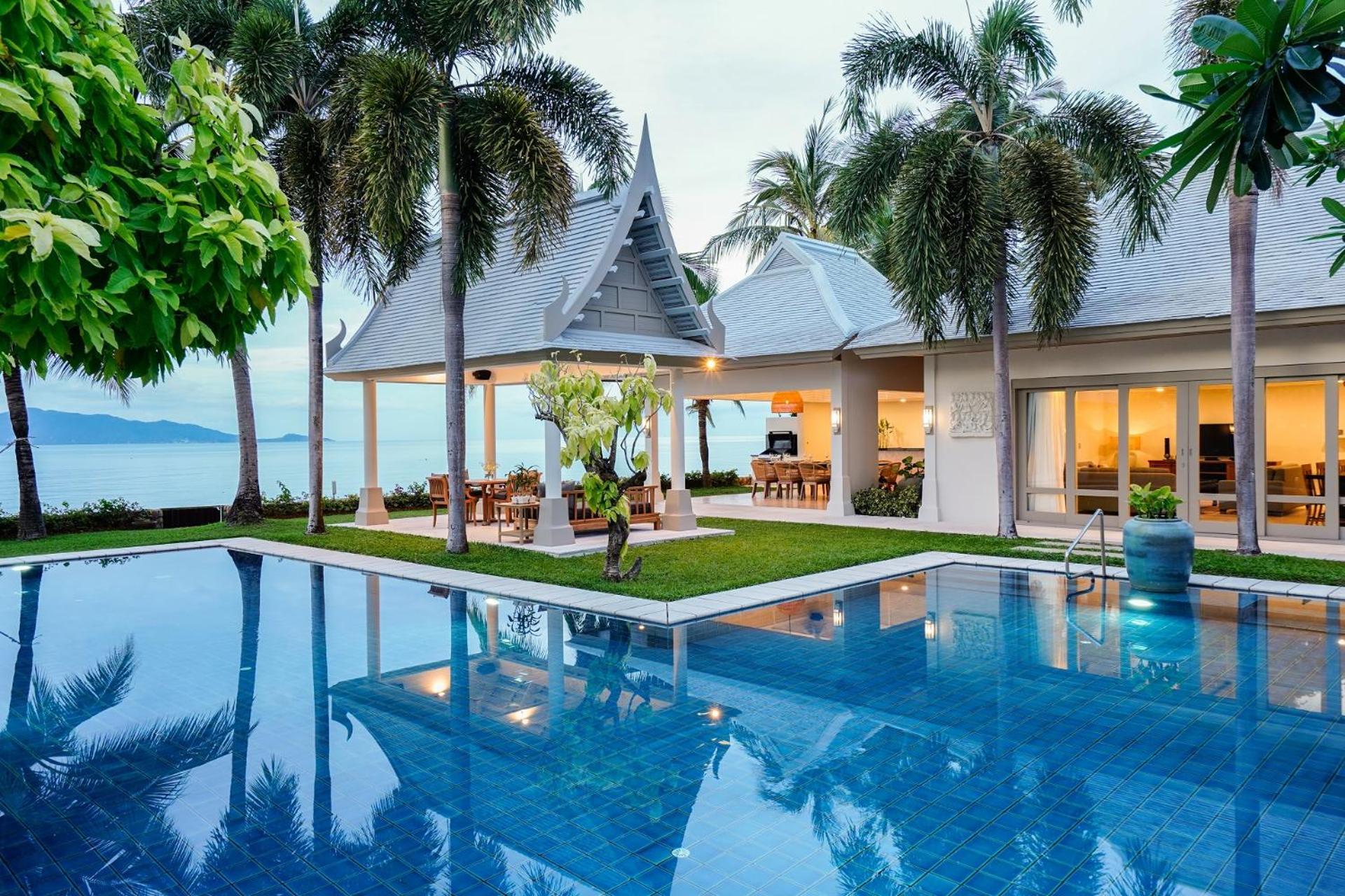 Miskawaan Beachfront Villas Маенам Экстерьер фото