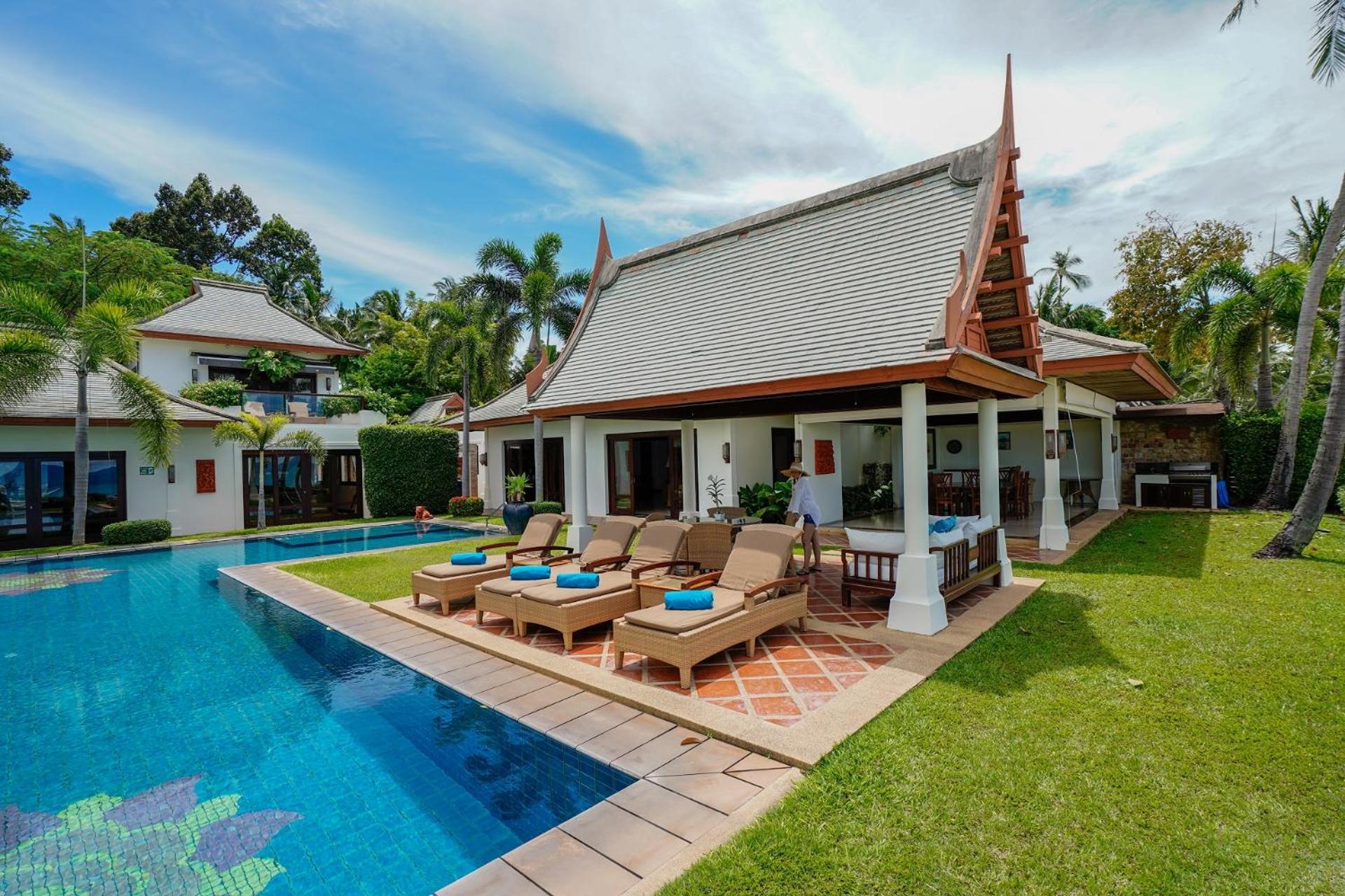 Miskawaan Beachfront Villas Маенам Экстерьер фото