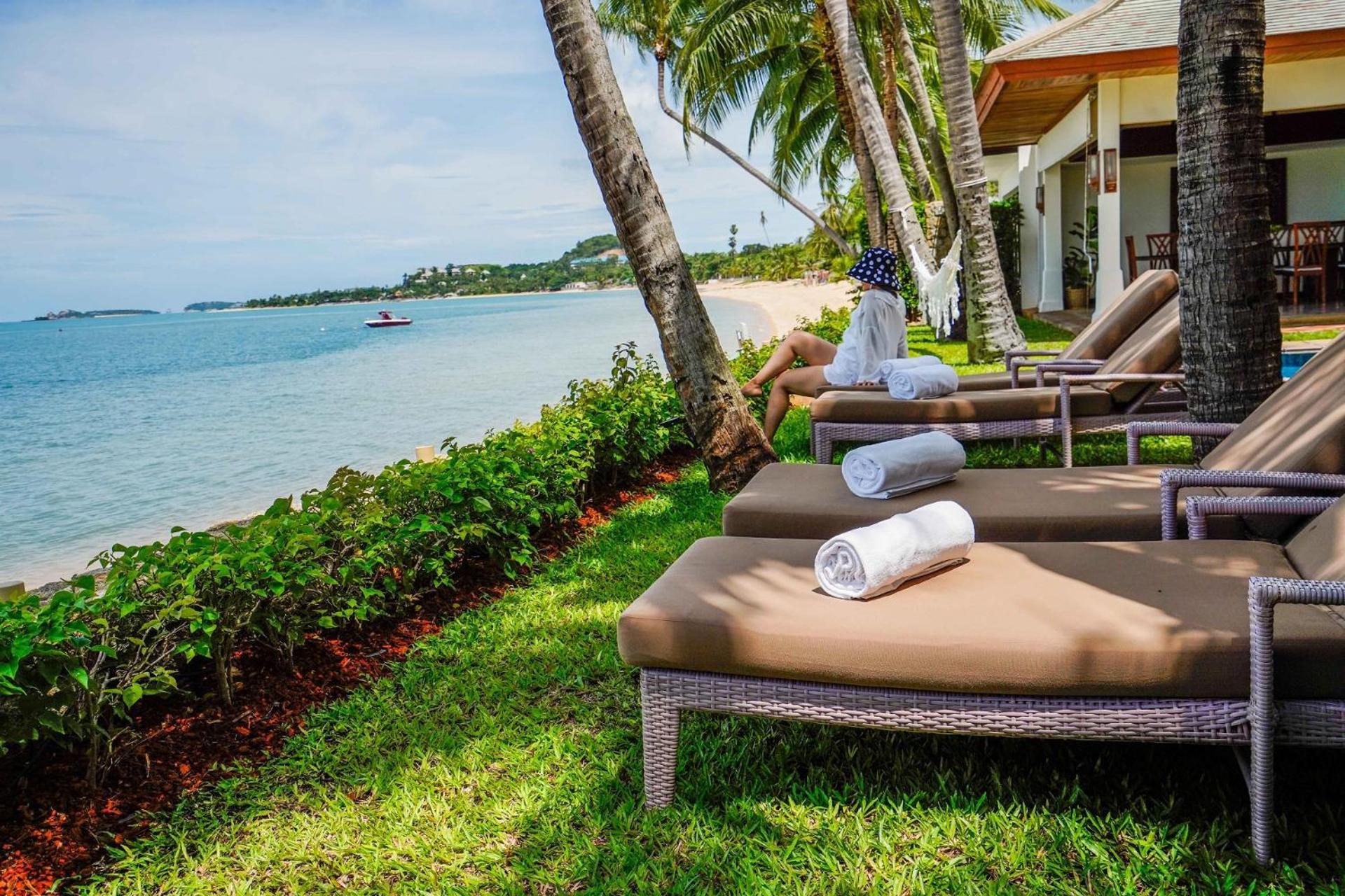 Miskawaan Beachfront Villas Маенам Экстерьер фото