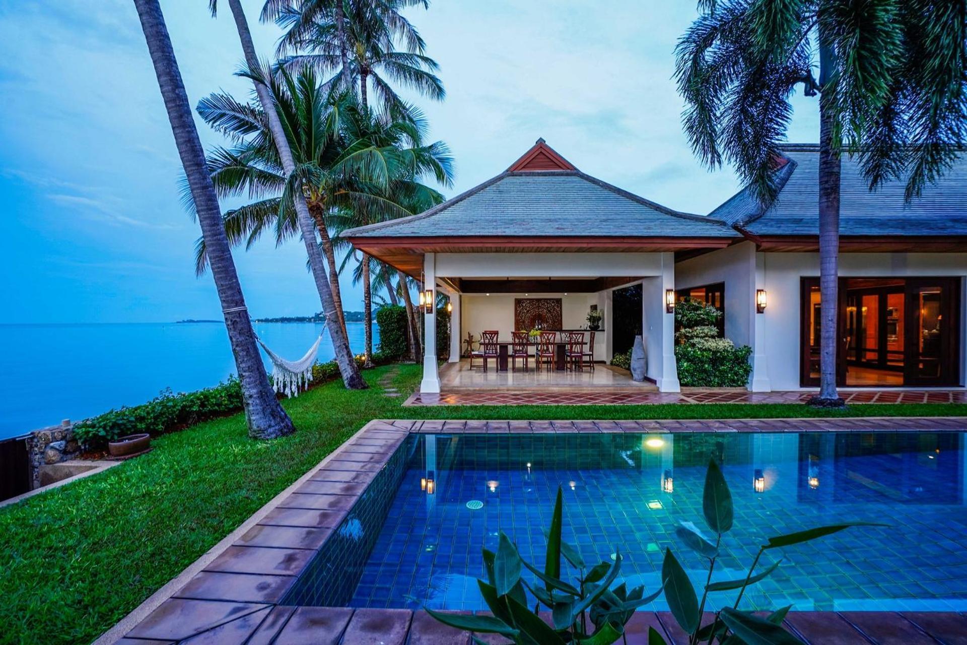 Miskawaan Beachfront Villas Маенам Экстерьер фото