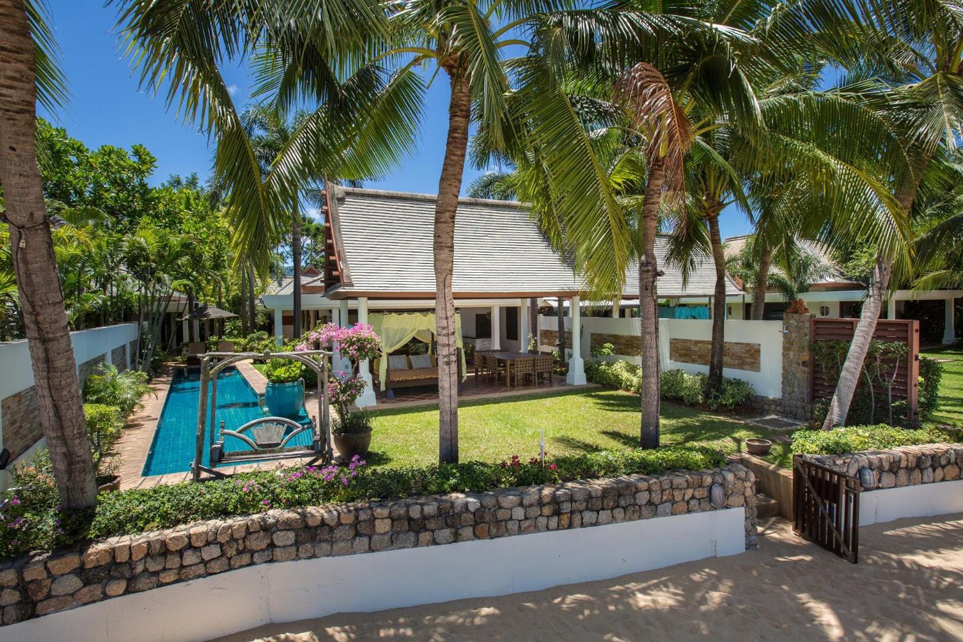 Miskawaan Beachfront Villas Маенам Экстерьер фото