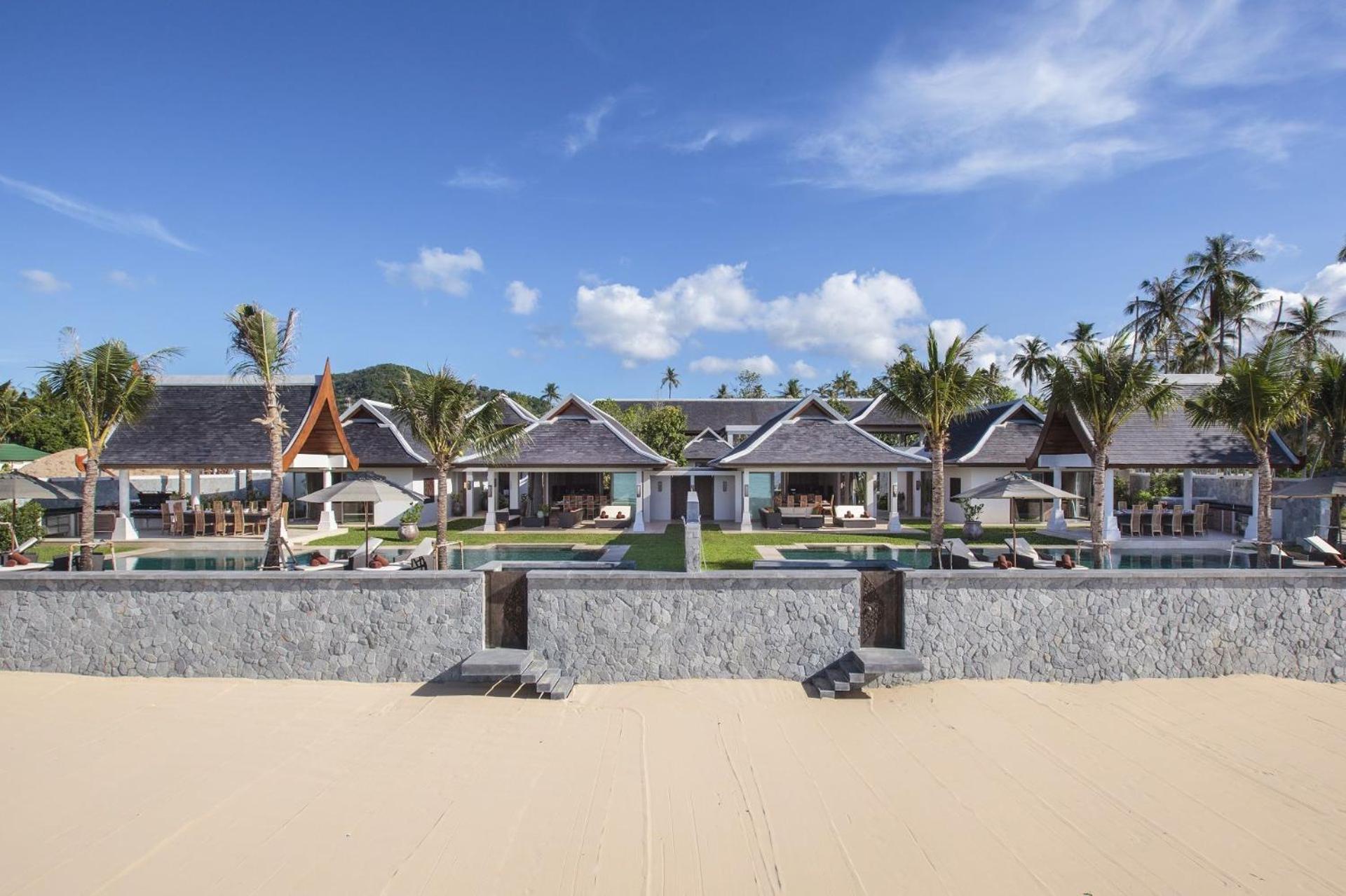 Miskawaan Beachfront Villas Маенам Экстерьер фото